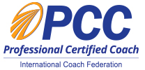 logo PCC Professional Certified Coach International Coach Federation